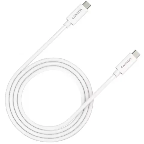CANYON CNS-USBC44W USB 4.0 Type C Összekötő 1m Fehér