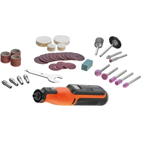 BLACK AND DECKER BCRT8I-XJ Akkumulátoros multifunkciós csiszoló + kiegészítő készlet