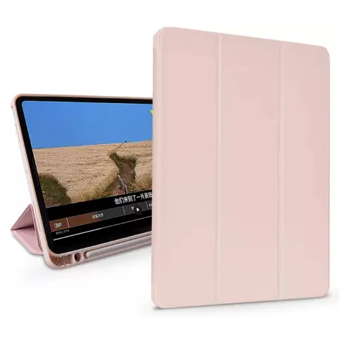 DEVIA Tablet case (Smart Case) on/off funkciom Apple Pencil držačem magnetski sa punjačem Apple iPad 10.2 (2019/2020/2021) roze