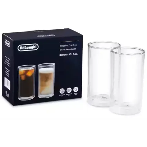 DELONGHI DLSC325 Cold Brew Üveg pohár 2db-os