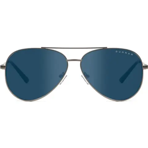 GUNNAR Maverick unisex sunglasses Gunmetal-Sun
