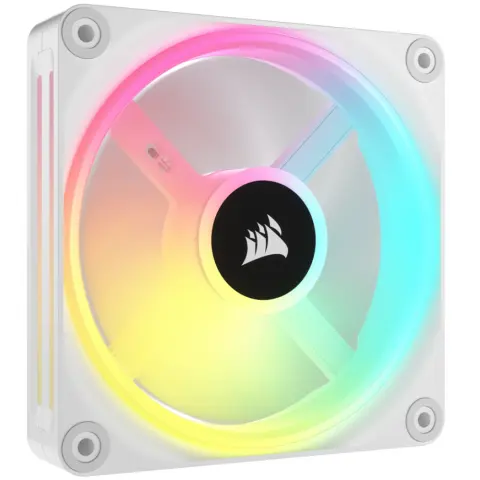 CORSAIR iCUE LINK QX120 RGB fehér