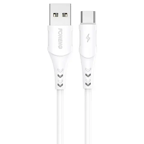 FONENG USB 2.0 Type C transformator Bijela 1m 6970462518426