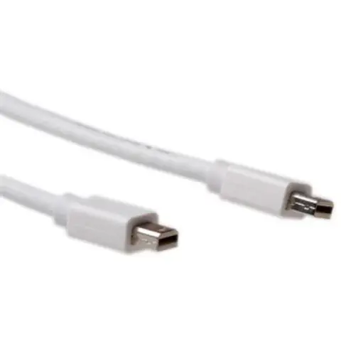 ACT CONNECTIVITY Mini DisplayPort Összekötő Fehér 1m AK3959