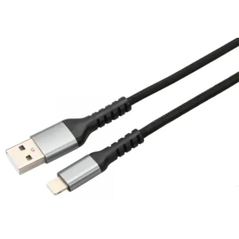 USB Lightning Punjač/podaci Crno 1.5m 5999574480071