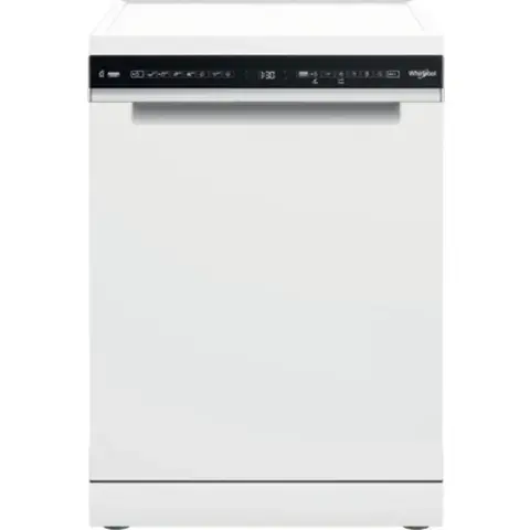 WHIRLPOOL W7F HS41 standard-size dishwasher White
