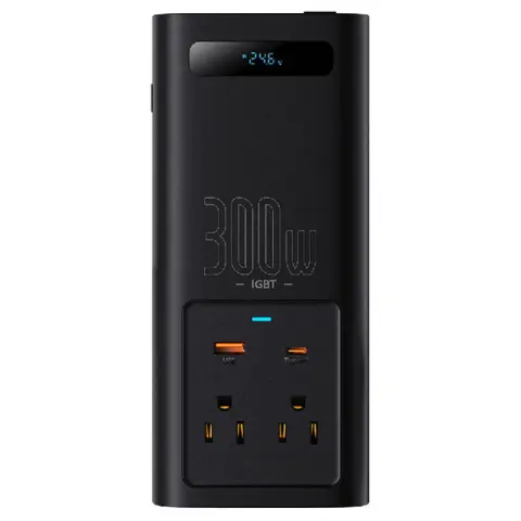 BASEUS 300W 24V CN / EU autós inverter
