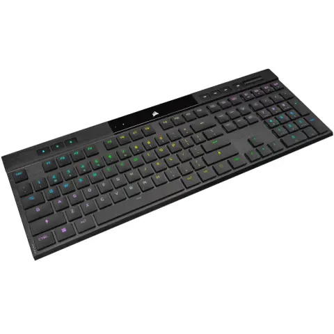 CORSAIR K100 Air Wireless RGB MX Ultra Low Profile Tactile US Angol fekete