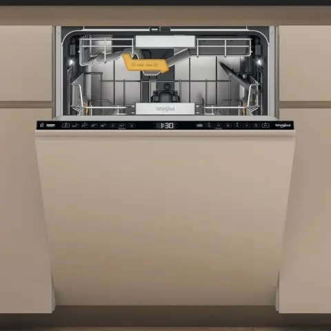 WHIRLPOOL W8I HF58 TUS Mosogatógép beépíthető 14 teríték fekete