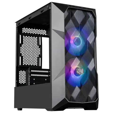 COOLERMASTER MasterBox TD300 MESH fekete