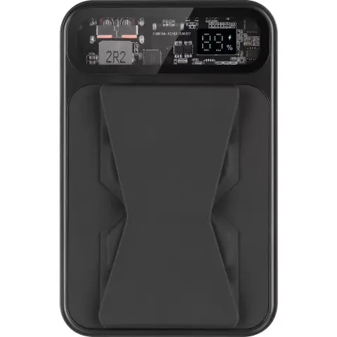 SANDBERG Mag Wireless PowerBank 10000 USB-C + USB crni