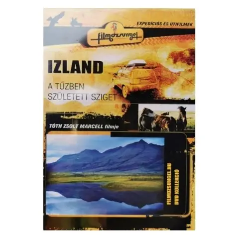 Izland - A tűzben született sziget (DVD)