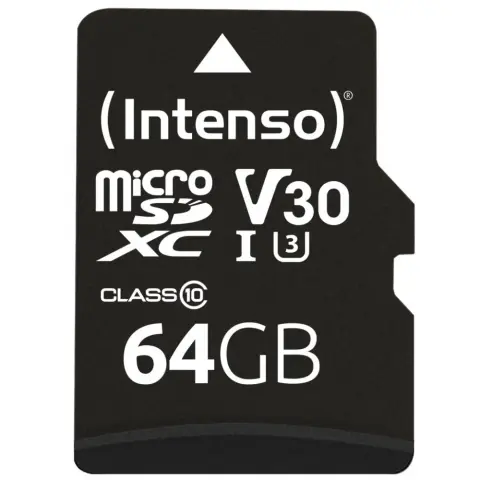 INTENSO Professional 64GB MicroSDXC 45 MB/s 3433490