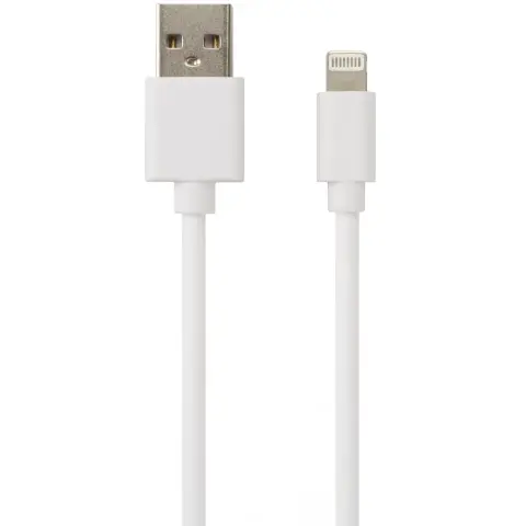 AVAX USB Lightning Töltő/adat Fehér 2m CB124W