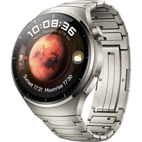 HUAWEI Watch 4 Pro silver titanium strap
