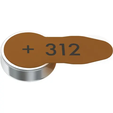 VARTA 312 slušni aparat element 6kom
