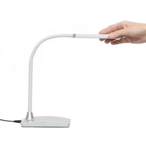 MAUL 8201795 Desk lamp LED dimmable "Pearly colour vario" silver