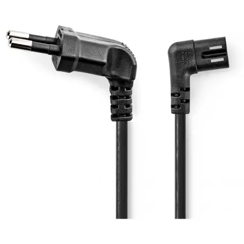 NEDIS 230V Piskóta Táp Fekete 2m CEGL11055BK20