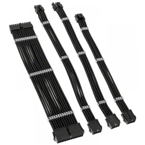 KOLINK Core Standard fonott hosszabbító kit Jet Black