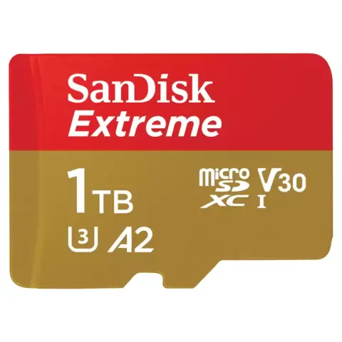 SANDISK Extreme 1000GB MicroSDXC 130 MB/s 121590