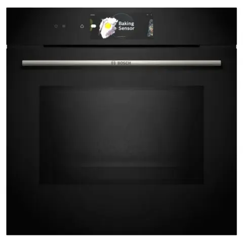 BOSCH HMG778NB1 Serie 8 Sütő mikrohullám funkcióval beépíthető 60 x 60 cm fekete