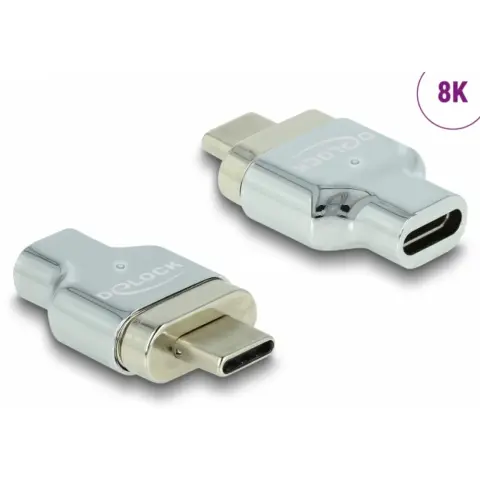 DELOCK Thunderbolt 3 Toldó Ezüst 3cm 66433