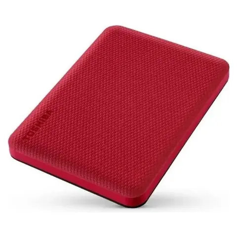 TOSHIBA Canvio Advance 4TB 2.5" USB 3.0 Piros HDTCA40ER3CA