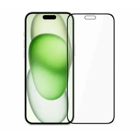 CELLECT Full Cover Üvegfólia iPhone 15 Plus
