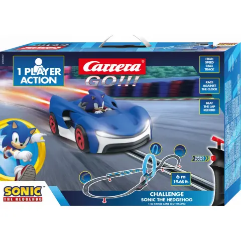 CARRERA-TOYS GO!!! Sonic the Hedgehog track set 6m
