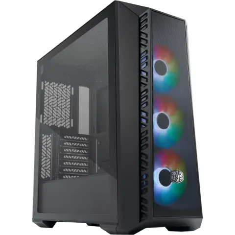 COOLERMASTER Masterbox MB520 Mesh ARGB fekete