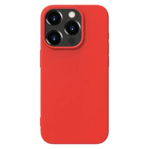 CELLECT Premium silikonski ovitek za iPhone 15 Pro Max rdeč