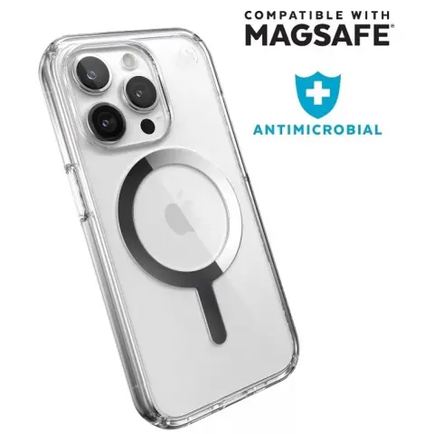 SPECK 150559-3240 Presidio Perfect Clear MagSafe Case iPhone 15 Pro átlátszó