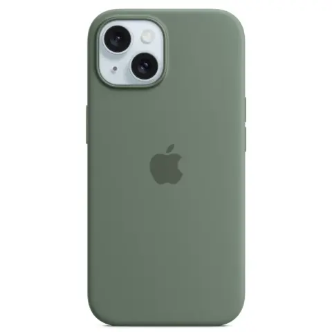APPLE MagSafe-attached silicone case iPhone 15 Cypress