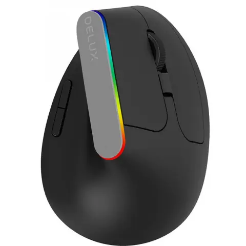 DELUX M618C Wireless függőleges fekete