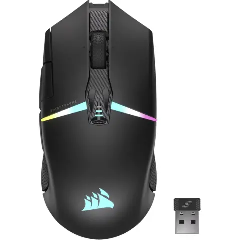 CORSAIR Nightsabre Wireless RGB fekete