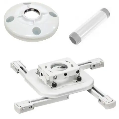 TECHLY Chief KITAD003W set de montare pe tavan (RSAUW CMS115W CMS003W) 3" alb