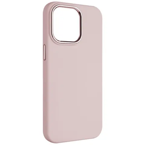 FIXED MagFlow Magsafe zadnji ovitek iPhone 15 Pro Max rožnat