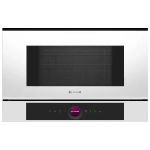 BOSCH BFL7221W1 Serie 8 Mikrohullámú sütő beépíthető fehér