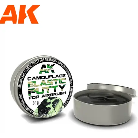 AK INTERACTIVE Camouflage Elastic Masking Putty terepminta maszkoló gyurma 80g