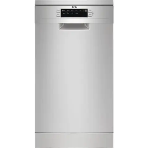 AEG FFB62427ZM slim dishwasher Airdry 9 place settings stainless steel