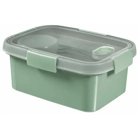 CURVER 250003 Smart ECO recipient dreptunghiular pentru alimente cu tacâmuri 1.2 l