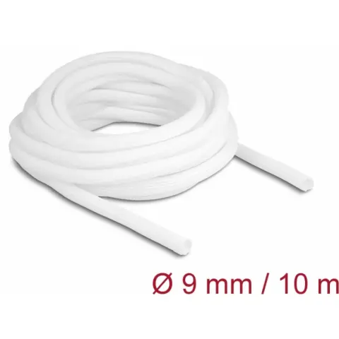 DELOCK Kábelkötegelő Fehér 10m 20812