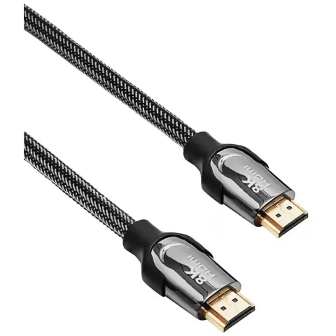 AKYGA HDMI 2.1 Összekötő Fekete 1.5m AK-HD-15S