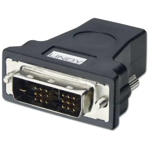 LINDY HDMI DVI-D Átalakító Fekete 3cm 41228
