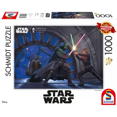 SCHMIDTSPIELE Puzzle játék 1000 darabos Star Wars A Son’s Destiny
