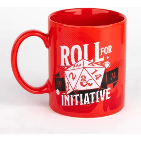 KONIX KX-DND-MUG-ROL Dungeons&Dragons ROLL FOR INITIATIVE bögre