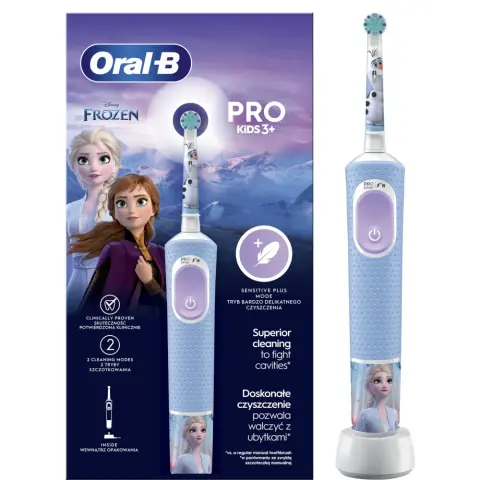 ORAL-B Vitality Pro Frozen elektromos fogkefe kék