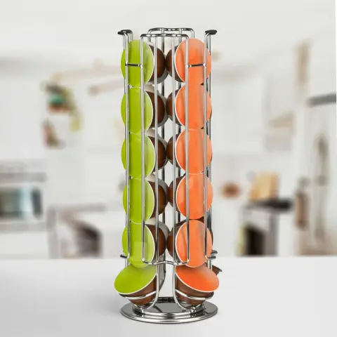BEWELLO BW1001B Dolce Gusto Kava kapsula držač 24 pcs krom