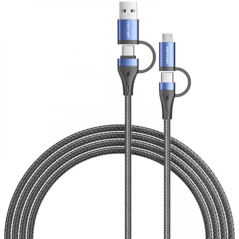 VENTION USB 2.0 Type C veza Crno 1m CTLLF