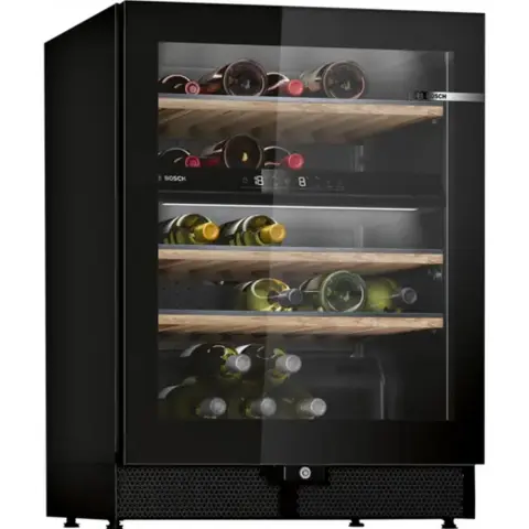 BOSCH KWK16ABGB Serie 6 Borhűtő üvegajtóval fekete